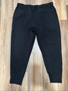Athletic Works Black Kids Joggers with Elastic Waist